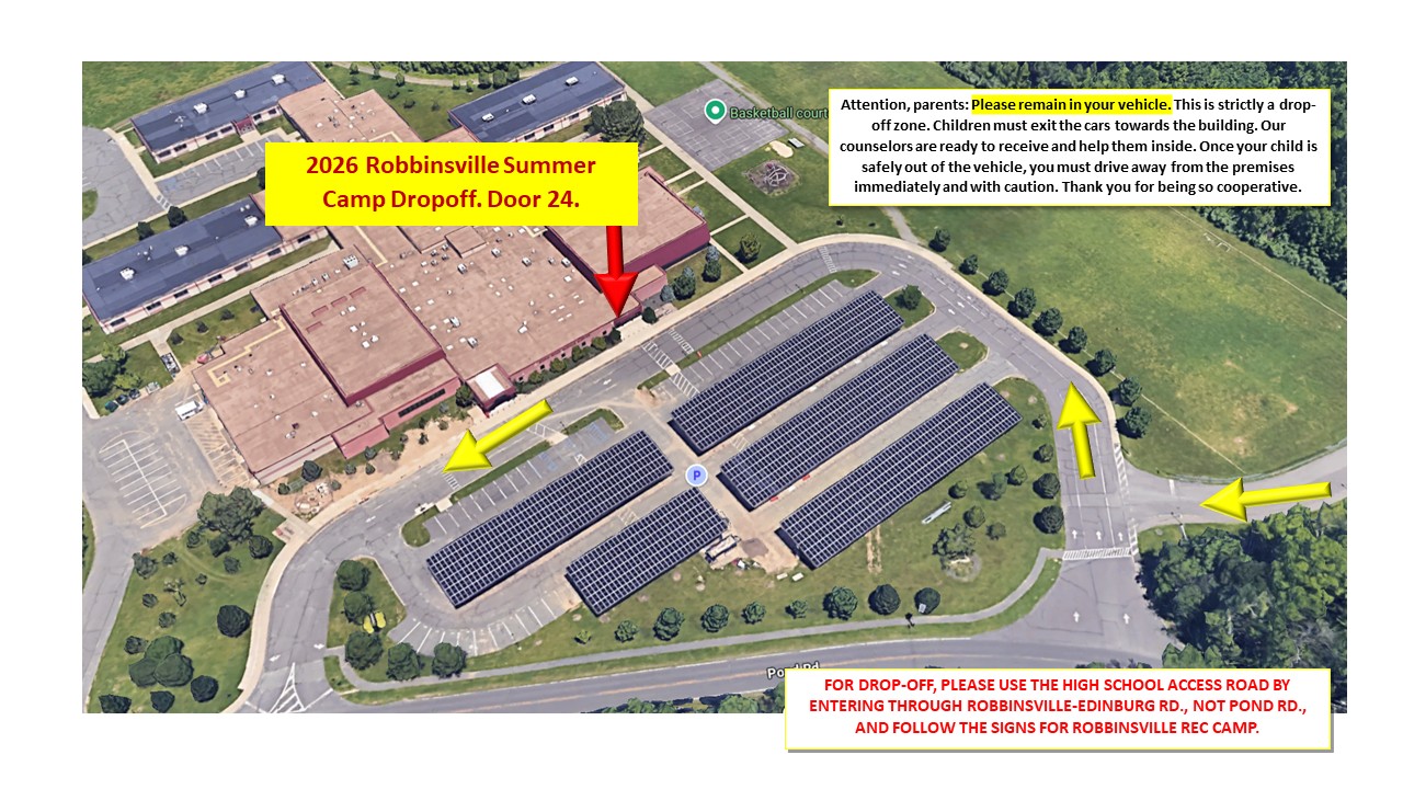 2026 camp drop off location